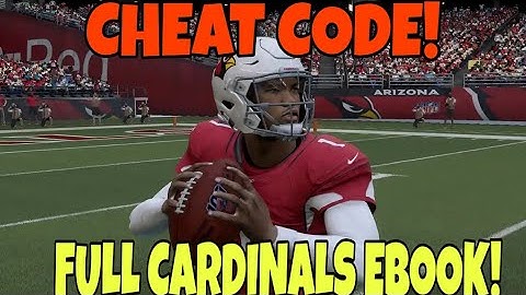 LOADED WITH MONEY PLAYS! Full Cardinals Playbook Part 1, FREE EBOOK. Madden 20 Tips & Tricks