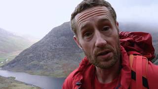 Mountain safety advice from Tryfan, Snowdonia