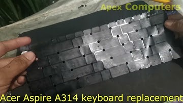 Acer Aspire A314 Laptop Keyboard Replacement