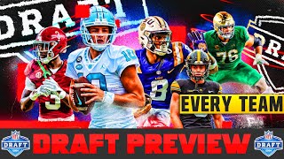2024 NFL Draft PREVIEW for EVERY Team (Everything You Need To Know)