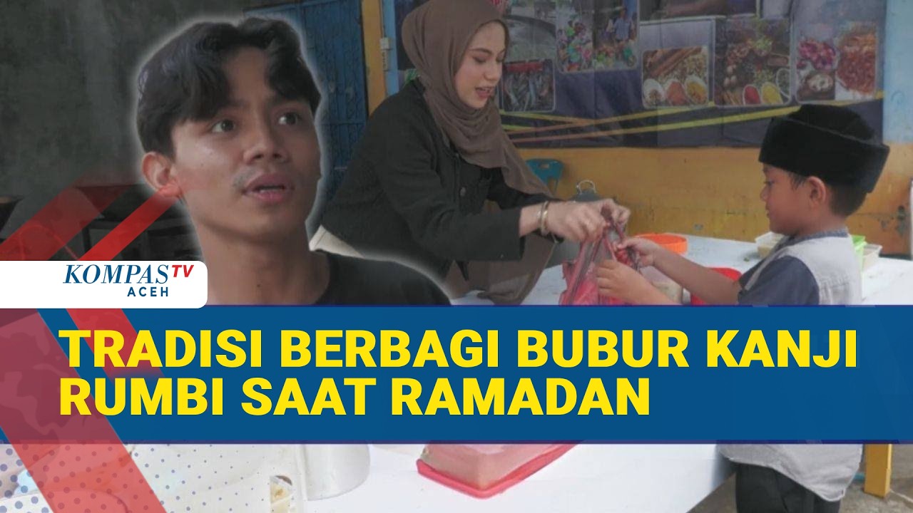 Bubur Kanji Rumbi Gratis Warnai Tradisi Ramadan di Banda Aceh