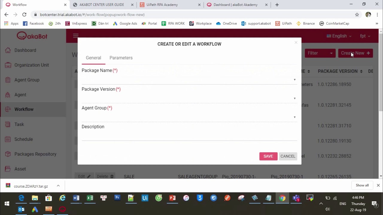 Create Workflow - YouTube