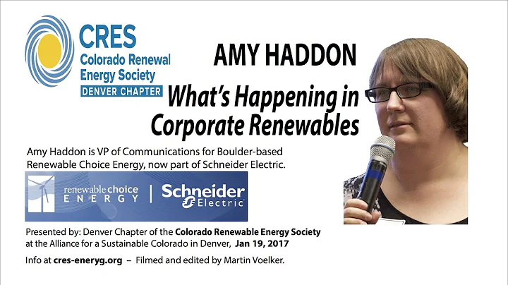 What's Happening in Corporate Renewables -Amy Hadd...