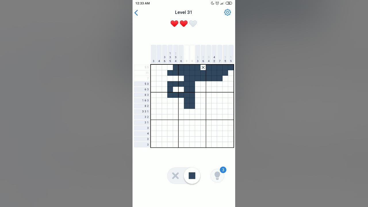 nonogram-puzzle-level-31-gameplay-walkthrough-easy-solution-youtube