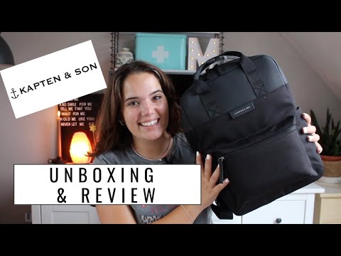UNBOXING & REVIEW Kapten and Son Bergen Backpack | lifeofmilou
