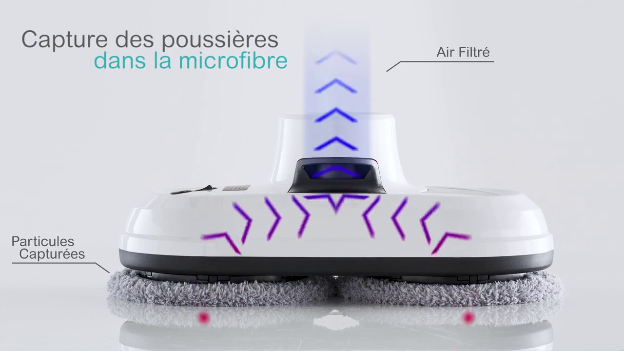 Sedao - Vente Petit électroménager - ROBOT LAVE-VITRE E.ZICLEAN®