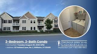 🏡 Beautiful Williston Condo Selling at Live Auction!