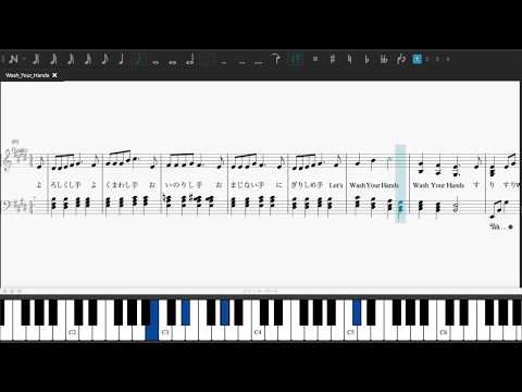 Wash Your Hands - Johnny's Family (Piano Arrange)