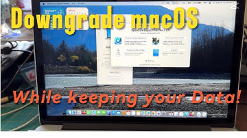 Downgrade macOS in place and keep data intact. Save time without restoring data and apps from backup