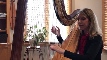Love Of My Life by Queen (harp cover) ~ Tiffany Envid Jones, harpist