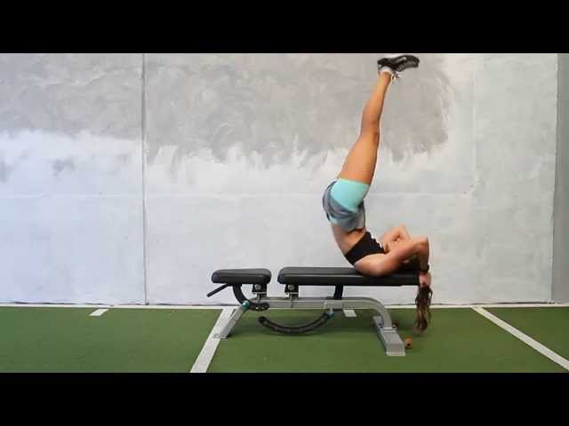 Leg Raise with Hip Lift 