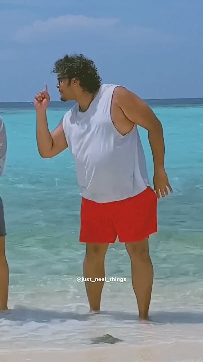 Just Neel things Dance with his wife | Maldives tour #shorts