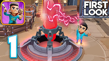 Wizario: Idle Magic RPG - Gameplay Walkthrough Part 1 - Reclaiming The Lost Magic! (iOS, Android)