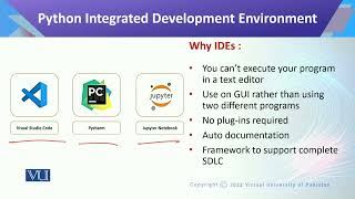 Python Development Environment: IDE/IDLE | Introduction to Data Science | CS442_Topic065