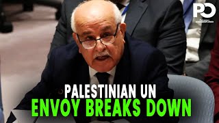 Heart-Wrenching Moment Palestinian Un Envoy Quotes Slain Doctors Final Words Stan Observer