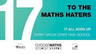 To the Maths Haters – CHOOSEMATHS Awards 2017