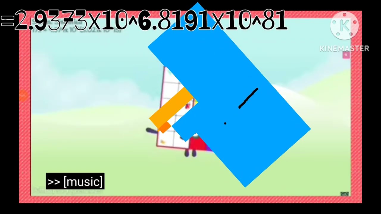 Numberblocks Nonajaidoaginvigintilfactorial Band The Ting thinks equal Undefined but not