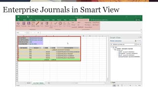 Working with Enterprise Journals in Smart View video thumbnail