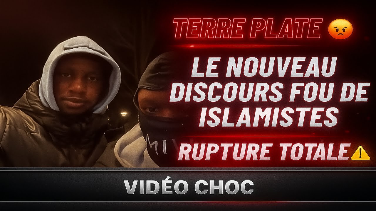 😡🔥 TERRE PLATE 🚨 NOUVEAU DÉLIRE DANS LES CITÉS 🤯 DISCOURS HALLUCINANT ⚠️🇫🇷✝️