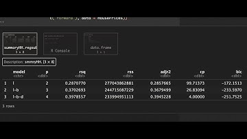 Regression Review using R: Part Two