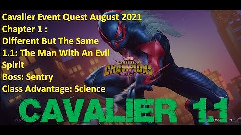 2021 AUGUST CAVALIER EQ 1.1 | THE MAN WITH AN EVIL SPIRIT