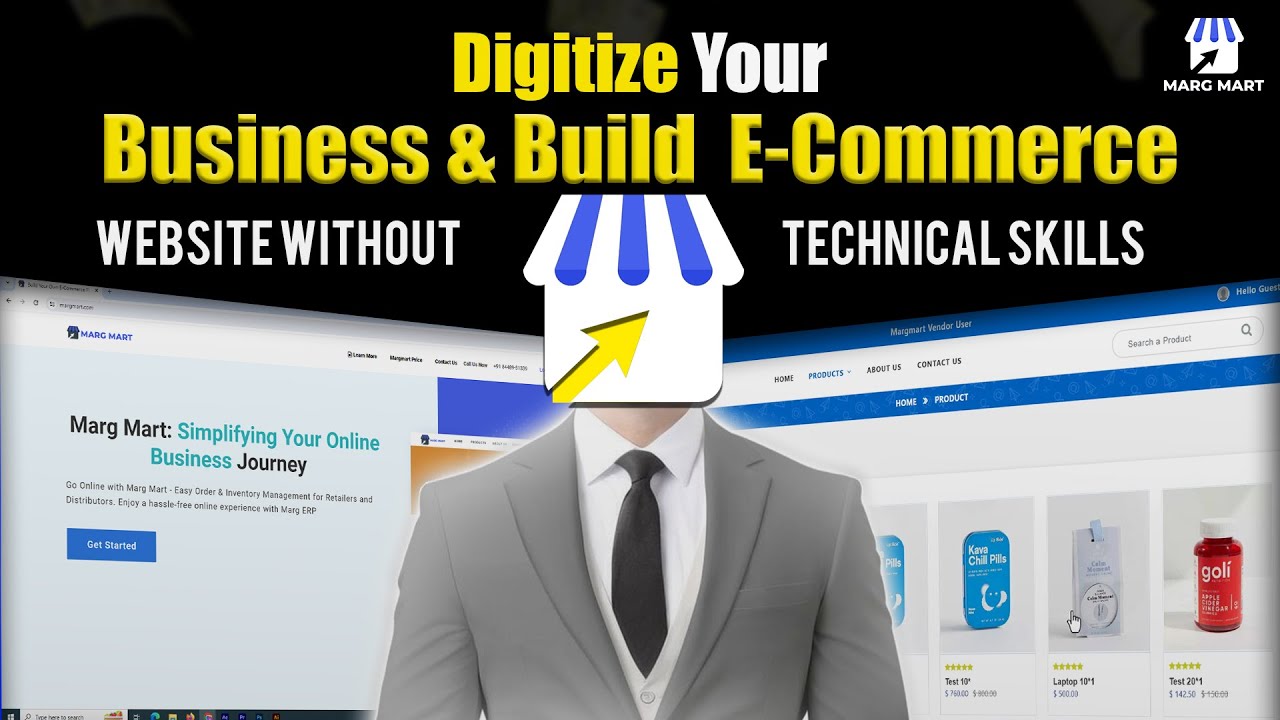 How to Create Your Own Website with Marg Mart | Step-by-Step Guide