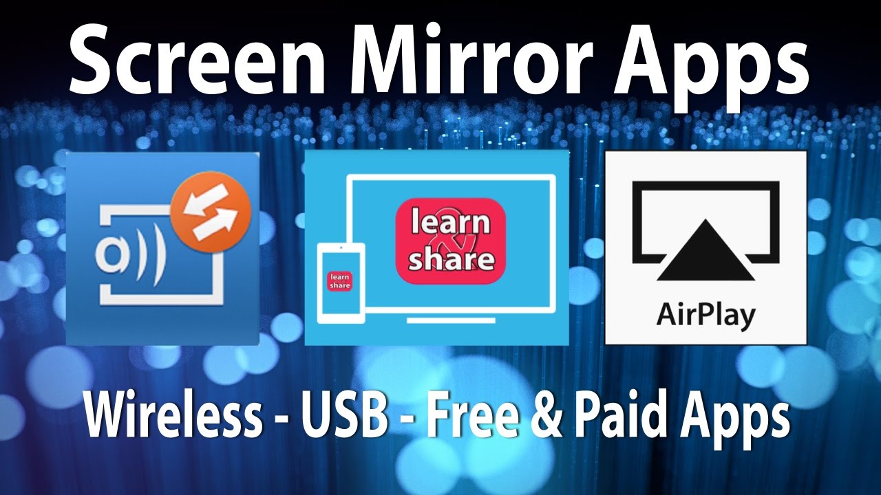 How To Screen Mirroring Android Apps, Free Mirroring App For Ipad To Pc