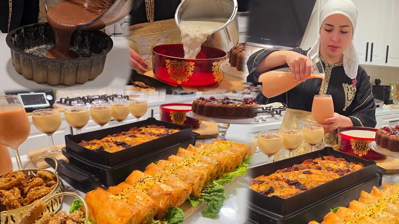 فطور ثالت رمضان بلاما تقلبي بزاف فطورك وسحورك يالالة مملحات سريعة بنينة تحلية خطيرة عصير خاتر ولديد😋