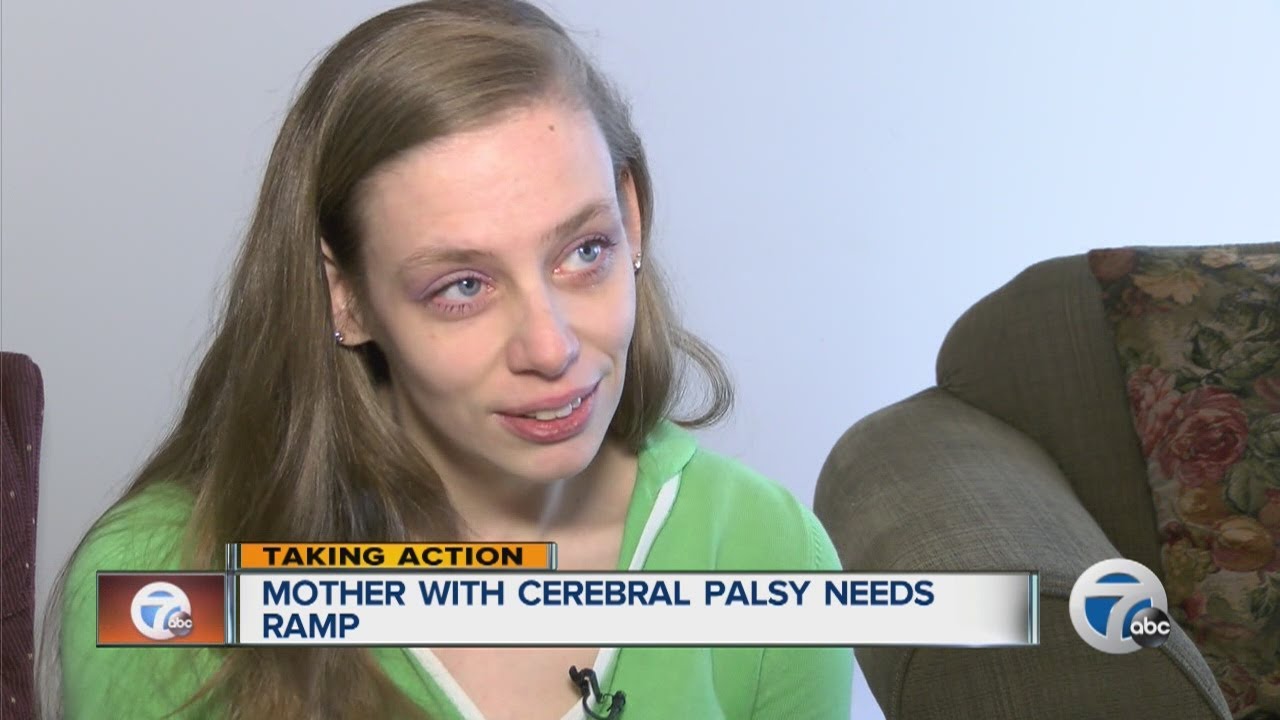 Mother with cerebral palsy needs ramp