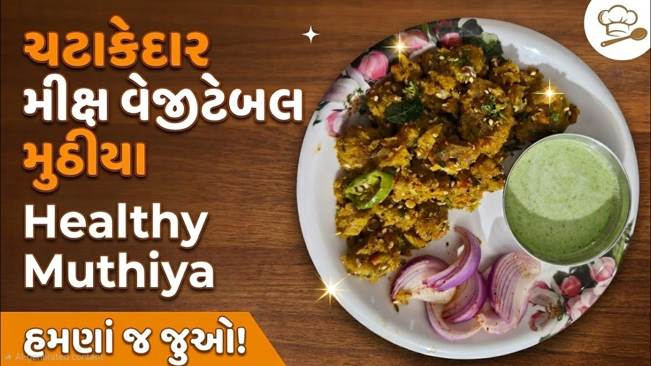  મિક્સ વેજીટેબલ મુઠિયા બનાવવાની સચોટ રીત || Authentic Gujarati Vagharela Muthiya ||
