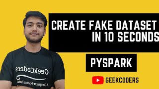 Create Fake Dataset in PySpark in 10 Seconds  | Databricks Tutorial | PySpark | Automation |