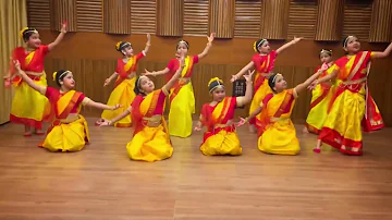 Momochite || Rabindra nritya || kids dance