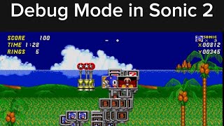 How to do Debug Mode in Sonic 2