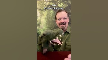 Puppet of the Day -Alligator puppet made by Folkmanis Puppets -The Puppet Hideaway with Eric Thomsen