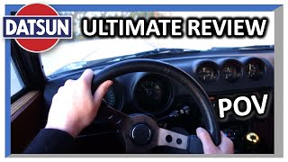 Whats It Really Like To Drive A Datsun 280Z? Pov Clic Nissan Z Canyon Run And Review S30