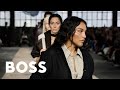 BOSS S/S 26 Final Walk: Contrasts & Art in Motion