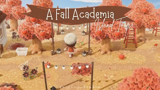 A Fall Academia Island Tour!  Animal Crossing New Horizons