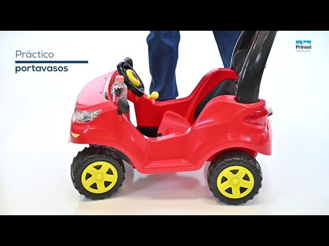 Carro para bebé con guia Mini Cooper Push Car Prinsel