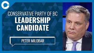 Conservative Party of BC Leadership Candidate (w/ Peter Milobar)