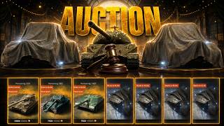 NEW AUCTION TANKS LEAKED IN WOT BLITZ!!