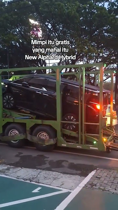 Toyota Alphard hybrid!!mendarat dengan selamat.#alphard #viral #fyp