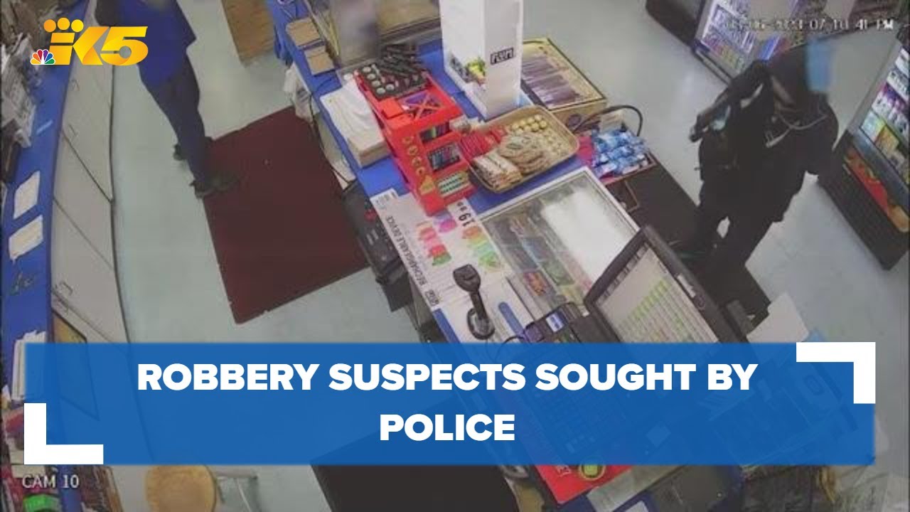 'Armed and dangerous' robbery suspects sought by Lakewood police - YouTube