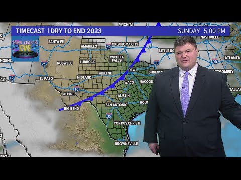 DFW Weather: North Texas expected to stay dry through end of 2023 - YouTube