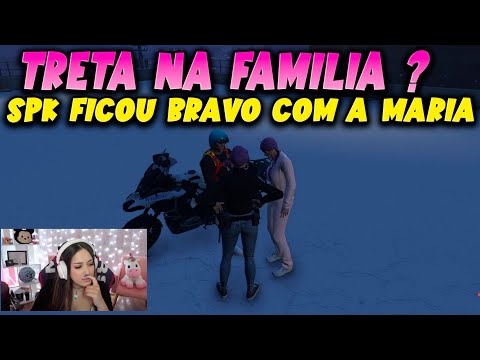 NARA, SPK E MARIA NA MAIOR TRETA EM FAMILIA KKKK SPK TA IGNORANDO A FILHA 👀🔥 *parte 1/2*