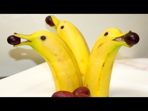 Banana Dolphin | Fun Food | Banana Carving