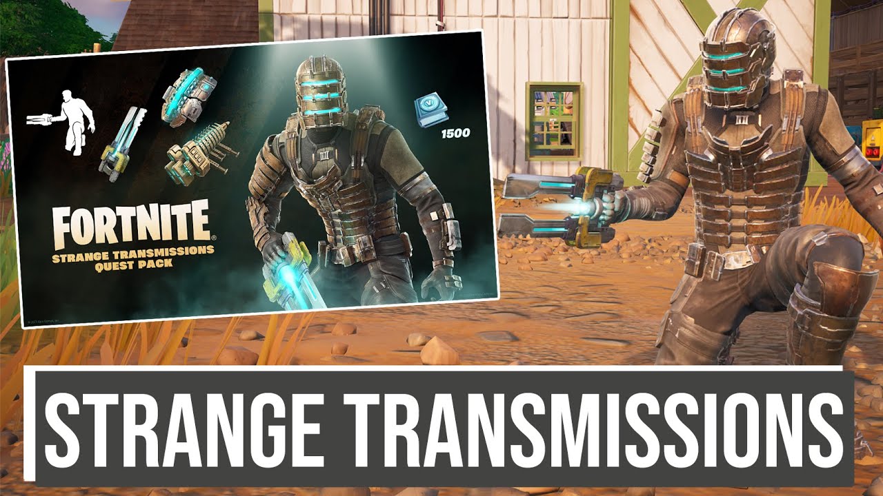 NEW STRANGE TRANSMISSIONS QUEST PACK! Dead Space in Fortnite Gameplay & Review! YouTube