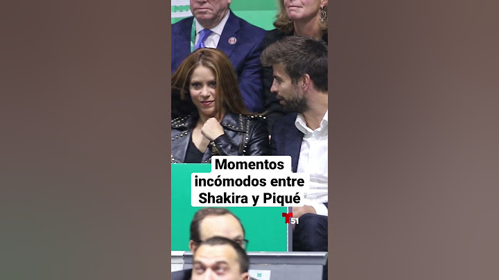 Resurgen imágenes de desencuentros entre Shakira y Piqué.