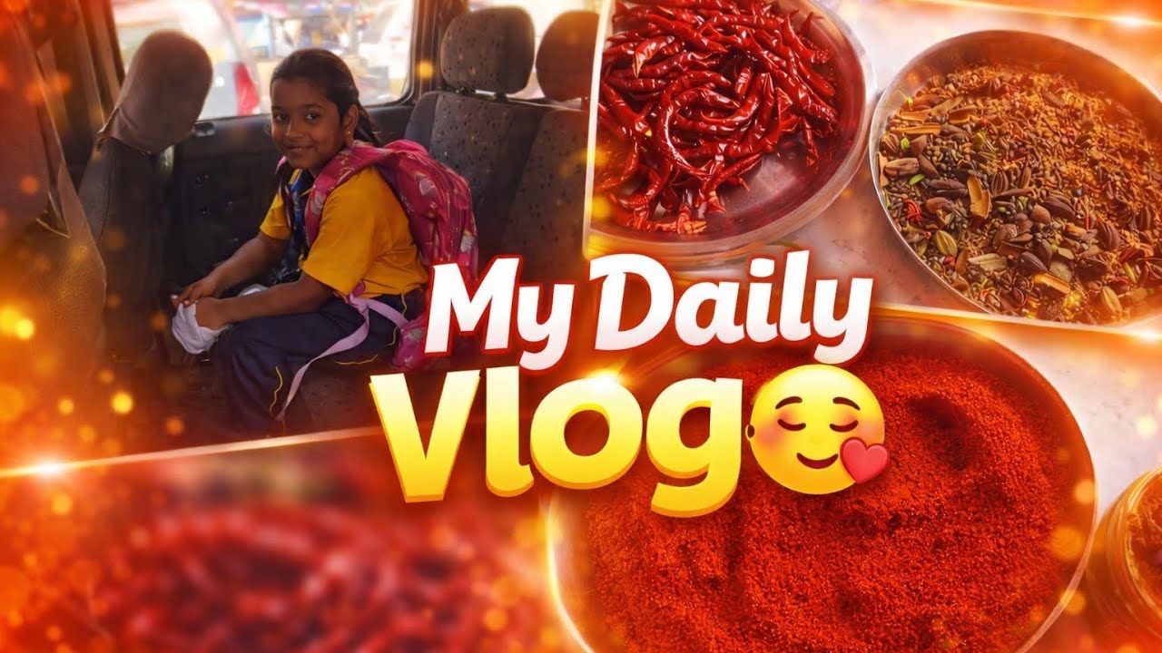 Aj meine banayi masale😊aur zahra first time van se school gyi😊#viral #dailyvlog #trending #subscribe