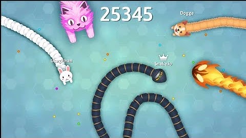 Snake io : Tiny sanke vs Giant snake Gameplay walkthrough Android iOS