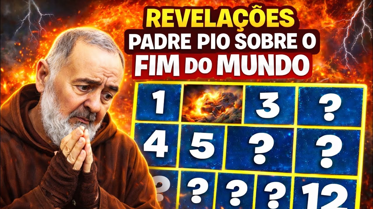 12 Revelações de Padre Pio sobre o fim do mundo